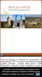 Mobile Screenshot of bencze-marosi.hu